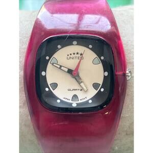United Pink Tone Women’s Cuff Watch